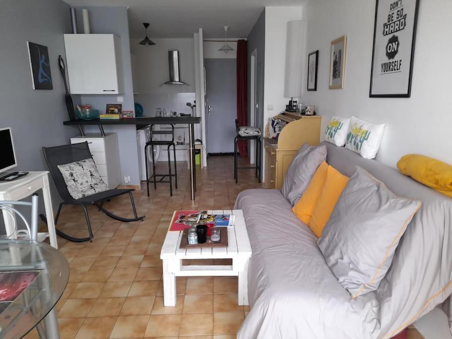 F1 Veranda Jardinet En Residence Front De Mer Bernieres-sur-Mer Luaran gambar
